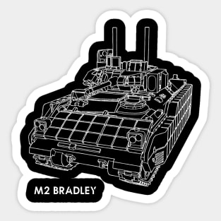 M2 Bradley infantry fighting vehicle (IFV) Sticker